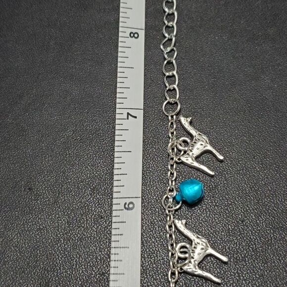 *Sale* Silver tone no drama llama charm bracelet - Picture 9 of 10
